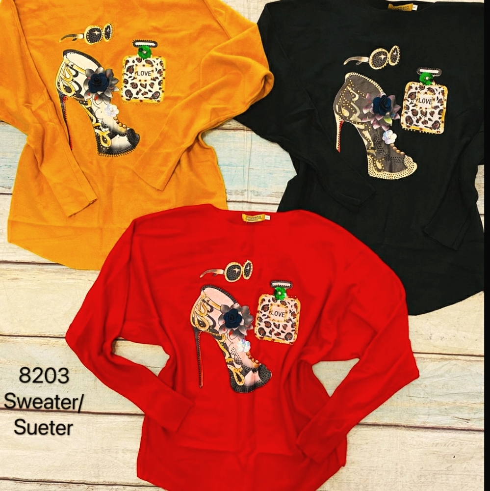 Long sleeve sweater